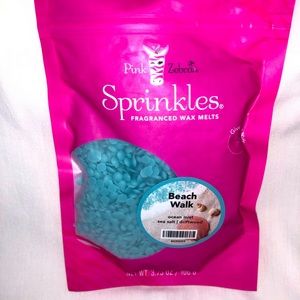 BEACH WALK *PINK ZEBRA SPRINKLES * Ocean Mist, Sea - Salt  and Driftwood 3.75oz